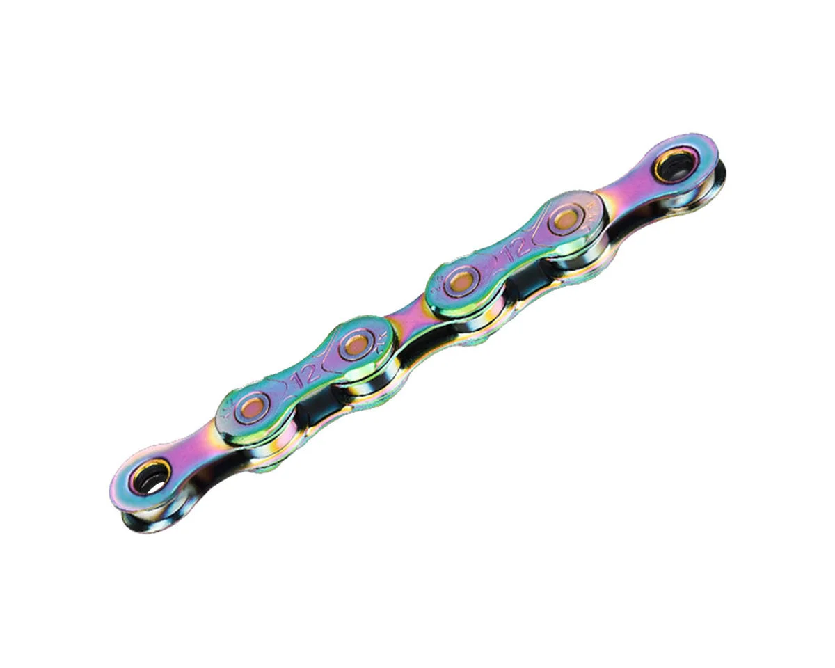 KMC X12 Waxed Chain (Aurora Blue) (12 Speed) (126 Links)